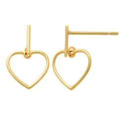 Guldörhängen Hearts 18K
