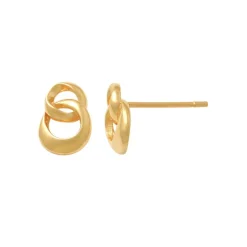 Guldörhängen Love Rings 18K
