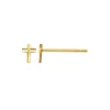 Guldörhängen Mini Cross 18K