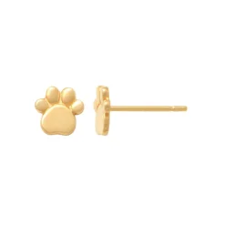 Guldörhängen Paw 18K