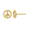 Guldörhängen Peace 18K