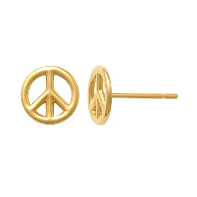 Guldörhängen Peace 18K