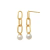 Guldörhängen Pearls 18K