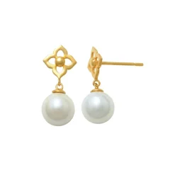 Guldörhängen Pearls 18K