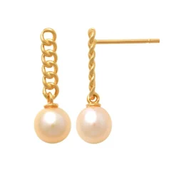 Guldörhängen Pearls 18K