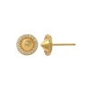 Guldörhängen Sparkling Cone 18K