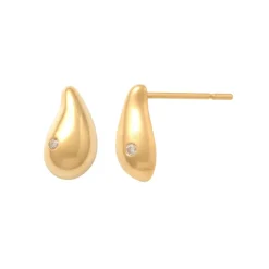 Guldörhängen Sparkling Drop 18K