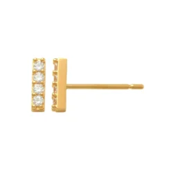 Guldörhängen Sparkling Line 18K