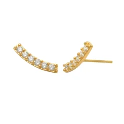 Guldörhängen Sparkling Line 18K