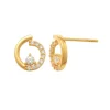 Guldörhängen Sparkling Shape 18K