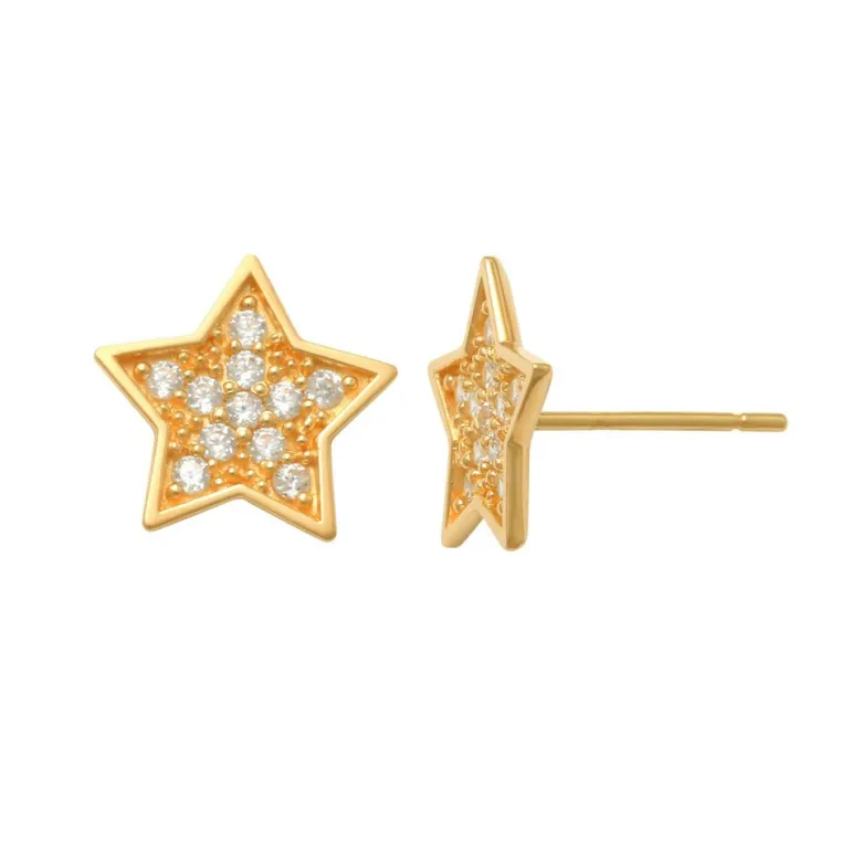 Guldörhängen Sparkling Stars 18K