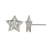 Guldörhängen Sparkling Stars 18K Vitguld