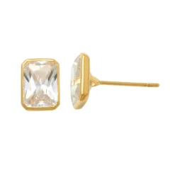 Guldörhängen Sparkling Stone 18K