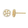 Guldörhängen Sparkling Wheel 18K