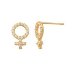 Guldörhängen Venus 18K