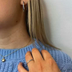 Guldring Blue Diamonds 18K
