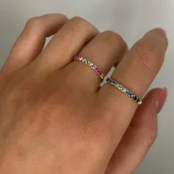 Guldring Blue Diamonds 18K