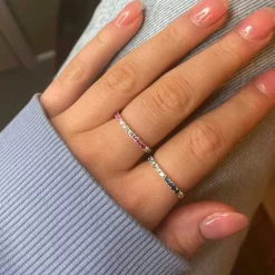 Guldring Blue Diamonds 18K