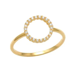 Guldring Circle 18K Guld