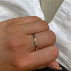 Guldring Colored Diamonds 18K
