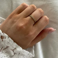 Guldring Luxury Brown Mixed Diamonds 18K