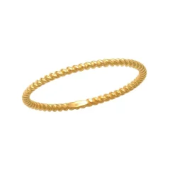 Guldring Twisted 18K Guld