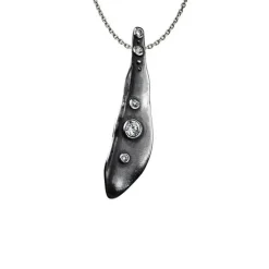 Halsband Alexia Rhodinerat Silver