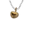 Halsband Big Heart Gold Silver