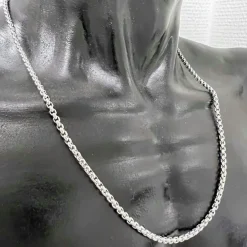 Halsband Boxlänk Stål - 3 mm