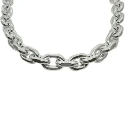 Halsband Chunky Links Silver