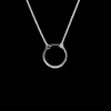 Halsband Circle Silver
