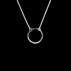 Halsband Circle Silver