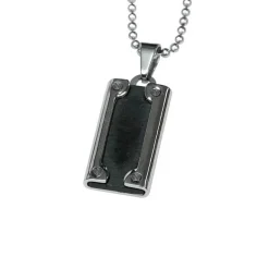 Halsband Cool Tag Stål