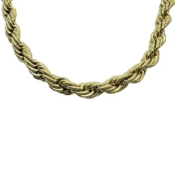 Halsband Cordell Förgyllt Stål - 8 mm