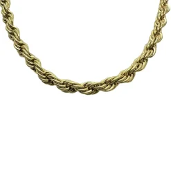 Halsband Cordell Förgyllt Stål - 6 mm