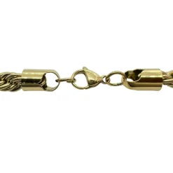 Halsband Cordell Förgyllt Stål - 8 mm