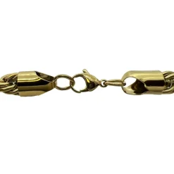 Halsband Cordell Förgyllt Stål - 10 mm