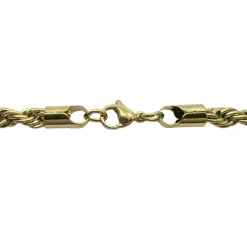 Halsband Cordell Förgyllt Stål - 6 mm