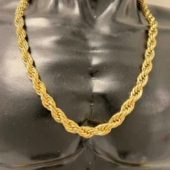 Halsband Cordell Förgyllt Stål - 8 mm