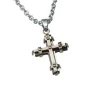 Halsband Cross Stål