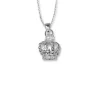 Halsband Crown Silver
