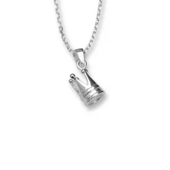 Halsband Crown Silver