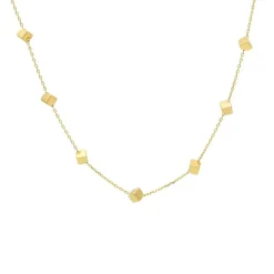 Halsband Cubes 18K Guld