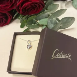 Halsband Cute Heart Silver