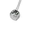 Halsband Dice Stål