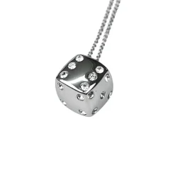 Halsband Dice Stål