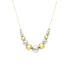 Halsband Fancy Beads Bicolore 18K Guld