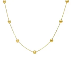 Halsband Fancy Beads 18K Guld