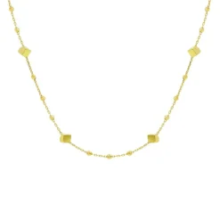 Halsband Fancy Cubes 18K Guld