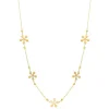 Halsband Flowers 18K Guld